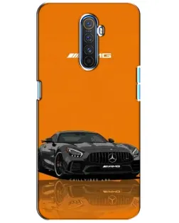 Чехол для Realme X2 Pro с картинкой «Оранжевый Mercedes AMG»
