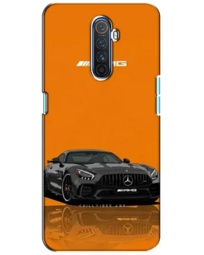 Чехол для Realme X2 Pro с картинкой «Оранжевый Mercedes AMG»