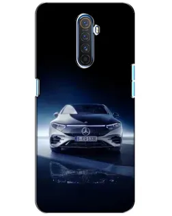 Чехол для Realme X2 Pro с картинкой «Ночной Mercedes EQ»