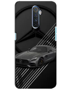 Чехол для Realme X2 Pro с картинкой «Mercedes AMG — графика»