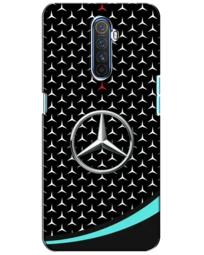 Чехол для Realme X2 Pro с картинкой «Mercedes — бирюзовый акцент»