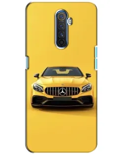 Чехол для Realme X2 Pro с картинкой «Желтый Mercedes GT»