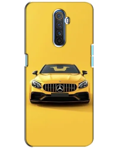 Чехол для Realme X2 Pro с картинкой «Желтый Mercedes GT»