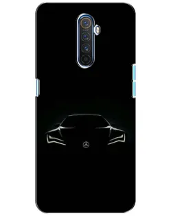 Чехол для Realme X2 Pro с картинкой «Mercedes — силуэт авто»