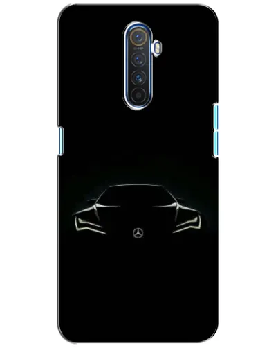 Чехол для Realme X2 Pro с картинкой «Mercedes — силуэт авто» Чехол для Realme X2 Pro с картинкой «Mercedes — силуэт авто»