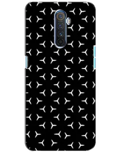 Чехол для Realme X2 Pro с картинкой «Mercedes паттерн звезд»