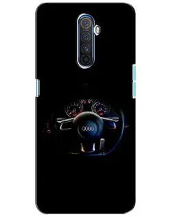Чехол для Realme X2 Pro с картинкой «Салон Audi — руль»