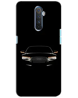Чехол для Realme X2 Pro с картинкой «Audi — ночной контур»