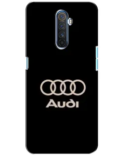 Чехол для Realme X2 Pro с картинкой «Audi — золотой логотип»