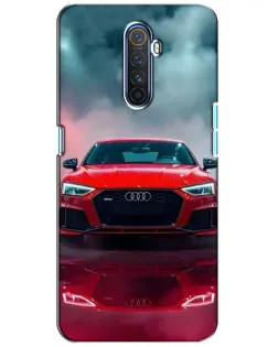 Чехол для Realme X2 Pro с картинкой «Audi RS — красный стиль»