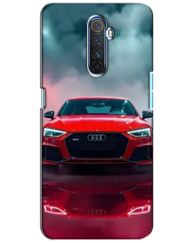 Чехол для Realme X2 Pro с картинкой «Audi RS — красный стиль»