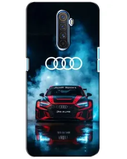 Чехол для Realme X2 Pro с картинкой «Audi Sport — неон»