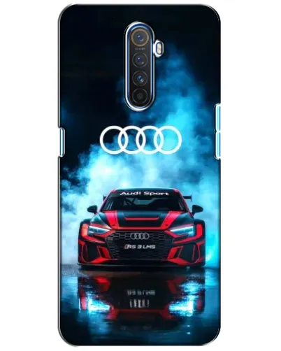 Чехол для Realme X2 Pro с картинкой «Audi Sport — неон»