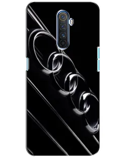 Чехол для Realme X2 Pro с картинкой «Audi — абстрактные кольца»