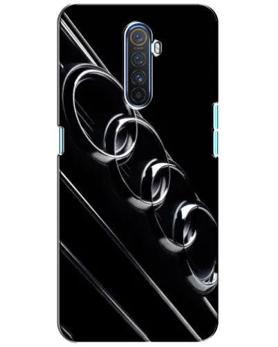 Чехол для Realme X2 Pro с картинкой «Audi — абстрактные кольца»