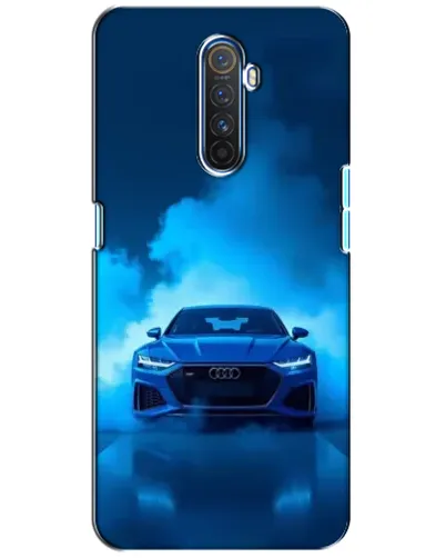 Чехол для Realme X2 Pro с картинкой «Audi — голубая энергия»