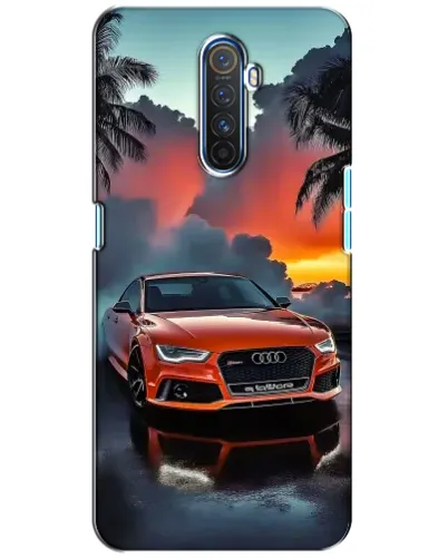 Чехол для Realme X2 Pro с картинкой «Audi — закат»