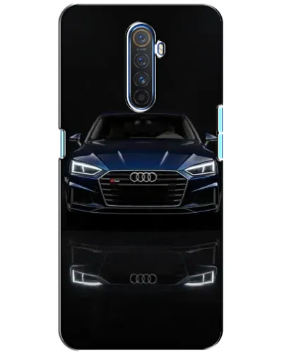 Чехол для Realme X2 Pro с картинкой «Audi — ночное отражение»