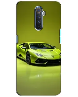 Чохол для Realme X2 Pro з картинкою «Салатовий Lamborghini Huracan»
