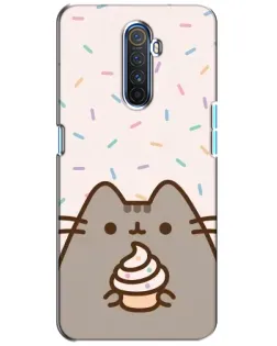 Чехол для Realme X2 Pro с картинкой «Пушин с кексом» Чехол для Realme X2 Pro с картинкой «Пушин с кексом»