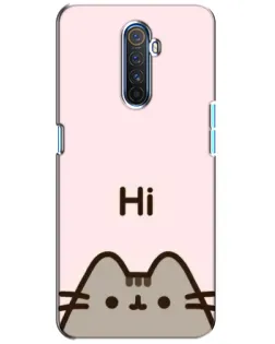 Чехол для Realme X2 Pro с картинкой «Пушин говорит Hi» Чехол для Realme X2 Pro с картинкой «Пушин говорит Hi»
