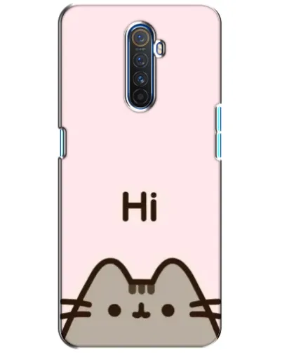 Чехол для Realme X2 Pro с картинкой «Пушин говорит Hi»