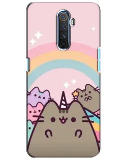 Чехол для Realme X2 Pro с картинкой «Единорог Pusheen» Чехол для Realme X2 Pro с картинкой «Единорог Pusheen»