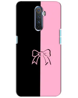 Чехол для Realme X2 Pro с картинкой «Половинки банта»