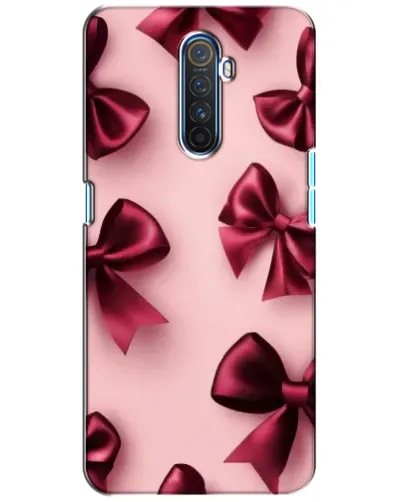 Чехол для Realme X2 Pro с картинкой «Бордовый атлас»