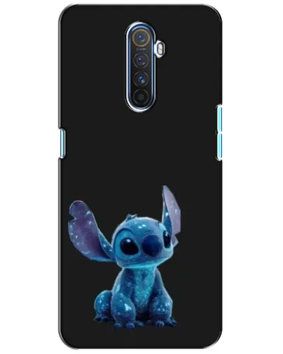 Чехол для Realme X2 Pro с картинкой «Стич на черном»