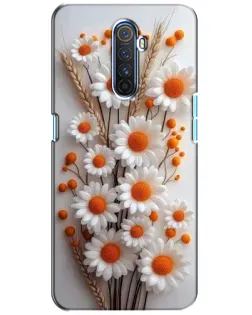 Чехол для Realme X2 Pro с картинкой «Белые сухоцветы»