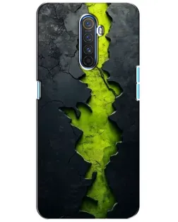Чехол для Realme X2 Pro с картинкой «Салатовый разлом скалы» Чехол для Realme X2 Pro с картинкой «Салатовый разлом скалы»