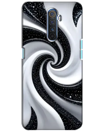 Чехол для Realme X2 Pro с картинкой «Черно-белая спираль» Чехол для Realme X2 Pro с картинкой «Черно-белая спираль»