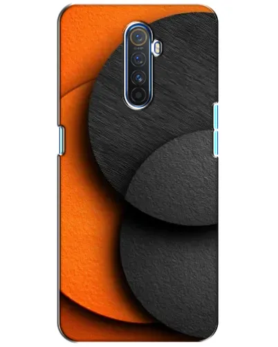 Чехол для Realme X2 Pro с картинкой «Геометрия оранжевых кругов» Чехол для Realme X2 Pro с картинкой «Геометрия оранжевых кругов»