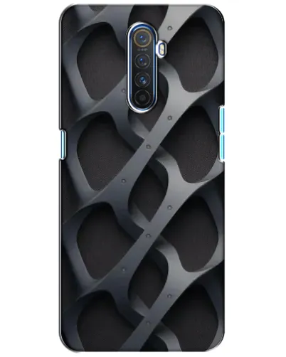 Чехол для Realme X2 Pro с картинкой «Объемное серое плетение» Чехол для Realme X2 Pro с картинкой «Объемное серое плетение»