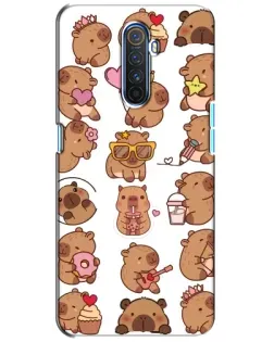 Чехол для Realme X2 Pro с картинкой «Стикерпак с капибарами» Чехол для Realme X2 Pro с картинкой «Стикерпак с капибарами»