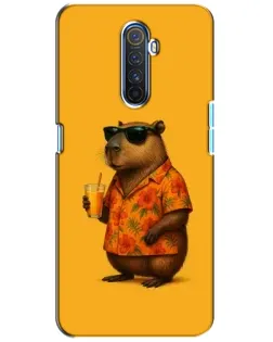 Чехол для Realme X2 Pro с картинкой «Капибара на отдыхе» Чехол для Realme X2 Pro с картинкой «Капибара на отдыхе»