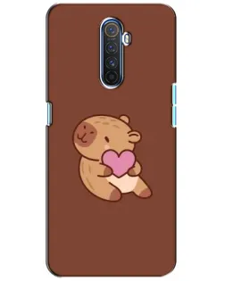 Чехол для Realme X2 Pro с картинкой «Капибара с сердцем» Чехол для Realme X2 Pro с картинкой «Капибара с сердцем»