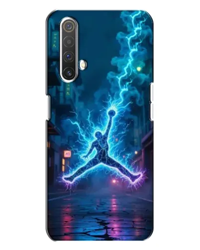 Чехол для Realme X3 с картинкой «Jordan Gold Jumpman»