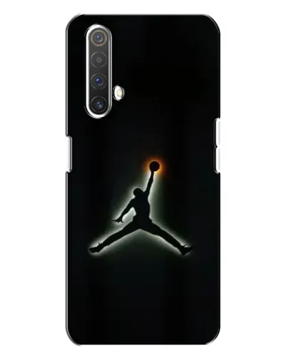 Чехол для Realme X3 с картинкой «Jordan Gradient Logo»