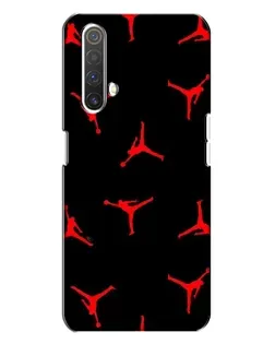 Чохол для Realme X3 з картинкою «Jordan Red Pattern» Чохол для Realme X3 з картинкою «Jordan Red Pattern»