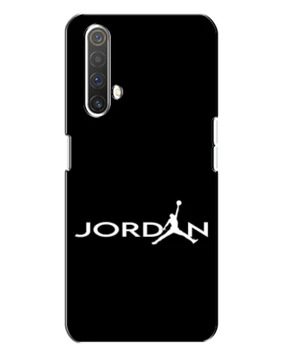Чехол для Realme X3 с картинкой «Jordan White Logo»
