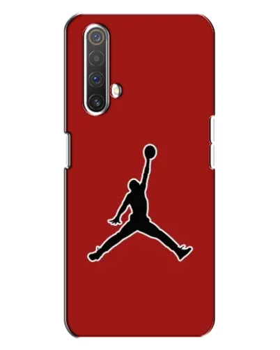 Чехол для Realme X3 с картинкой «Jordan Red Back»