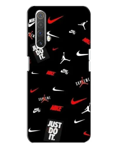 Чехол для Realme X3 с картинкой «Nike Mix Pattern»