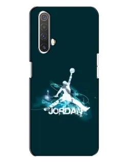Чохол для Realme X3 з картинкою «Jordan Blue Fire» Чохол для Realme X3 з картинкою «Jordan Blue Fire»