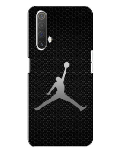 Чехол для Realme X3 с картинкой «Jordan Dark Carbon»