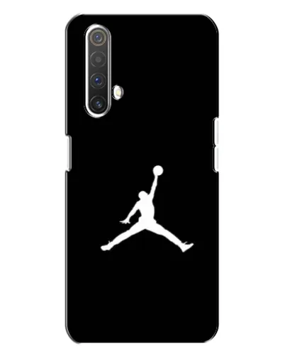 Чехол для Realme X3 с картинкой «Jordan Silhouette»