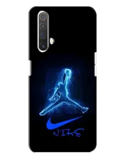 Чохол для Realme X3 з картинкою «Jordan Neon Blue» Чохол для Realme X3 з картинкою «Jordan Neon Blue»