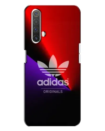 Чехол для Realme X3 с картинкой «Adidas Red Neon»