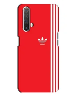 Чохол для Realme X3 з картинкою «Червоний мінімалізм Adidas»